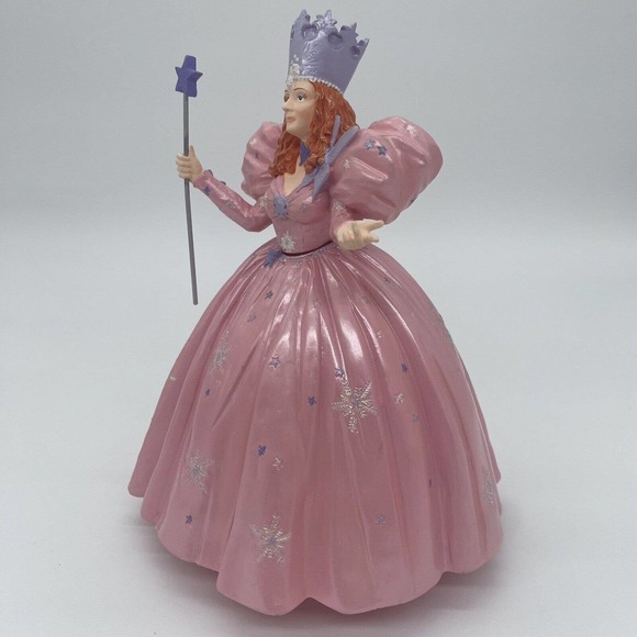 Rare Glinda The Good Witch Wizard of Oz Heavy Figurine Bobber #71635 Vandor NIB - Picture 5 of 16